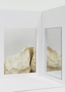 Ute Müller, 2019, cardboard, latex, variable dimensions.